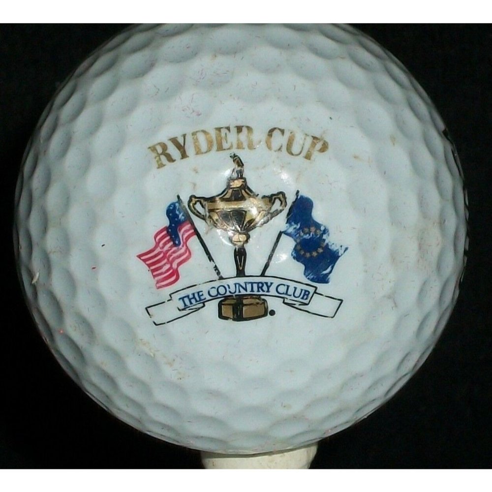 Ryder Cup Golf Ball The Country Club Oldsmobile Strata 2 ML Balata 90